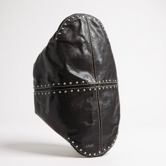 Michael Kors Astor Studded Pebbled Leather Hobo Bag – Vintage, Rare MSRP $298 - Picture 7 of 10